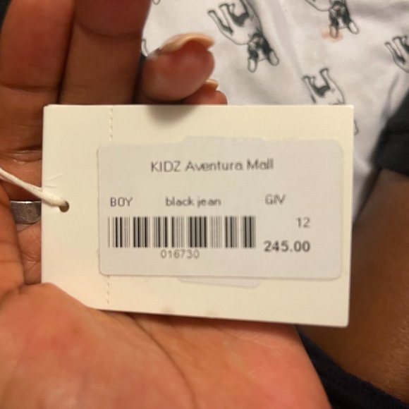 Givenchy Black Jeans Size: 12 - Picture 5 of 6